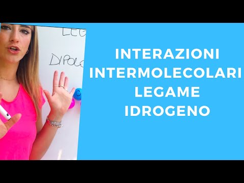 Video: Differenza Tra Legame Idrogeno Intermolecolare E Intramolecolare