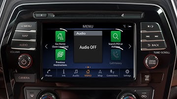 2021 Nissan Maxima - Control Panel and Touch Screen Overview