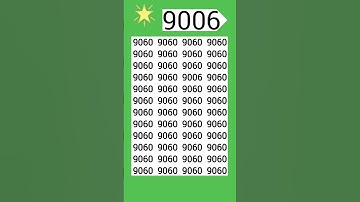 Only sharp eyes see this! ✨️9006 #puzzle #math #spotit #quick #fun #win
