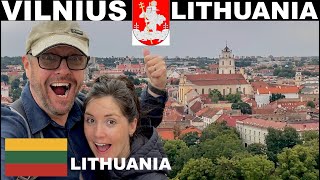 VILNIUS, capital of LITHUANIA - First Impressions!