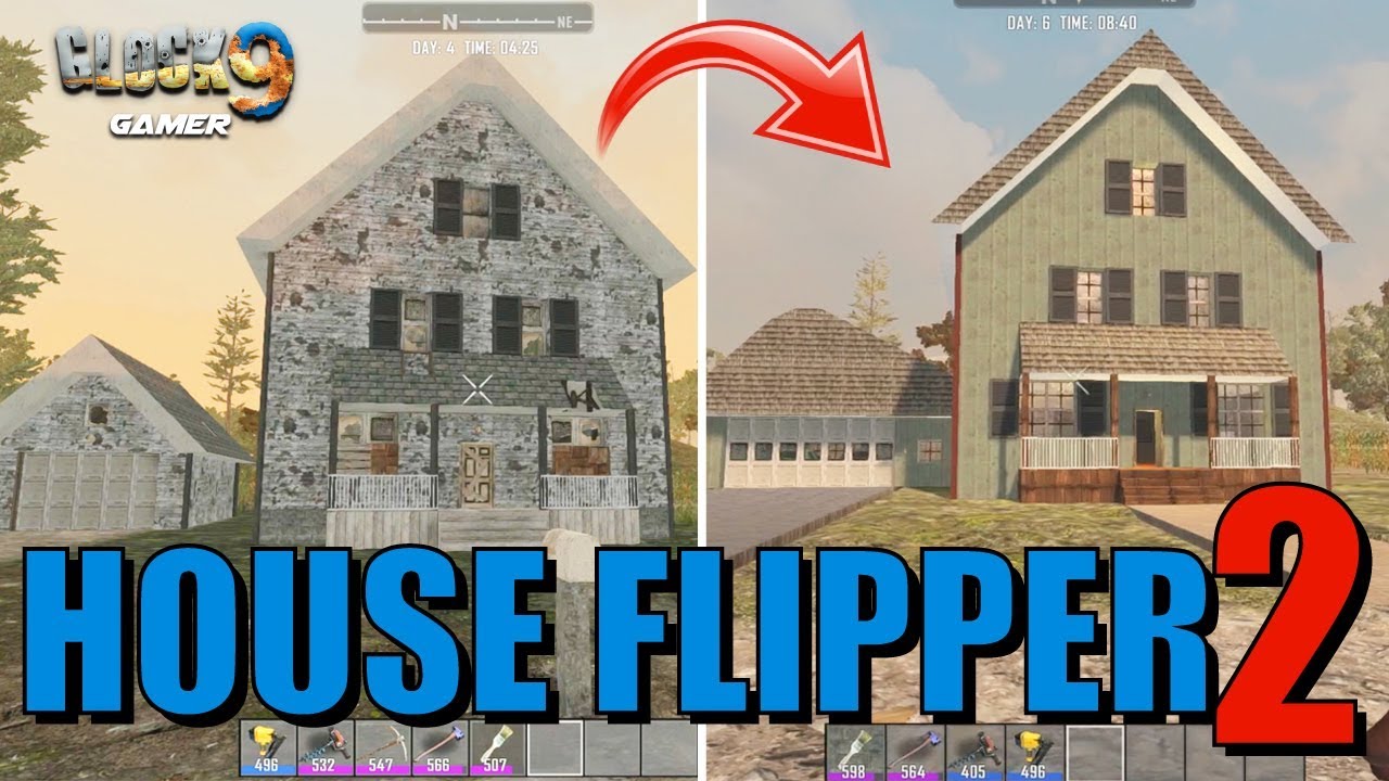 house flipper 2 story house game tricks