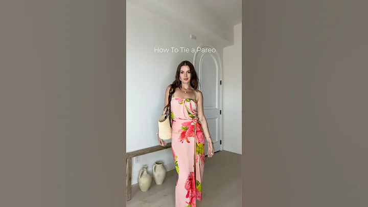How to Tie a Pareo #howto #sarong #pareo #stylehack #fashionhack #styletip #beachwear #style #hacks