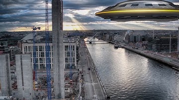 Add UFO to videos using Element 3D - After Effects tutorial