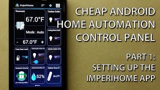 Android Home Automation Control Panel Part 1: Setting up the ImperiHome App screenshot 3