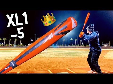 Hitting with the Orange 2015 Easton XL1 -5 USSSA Baseball Bat (our farthest home run ever!)