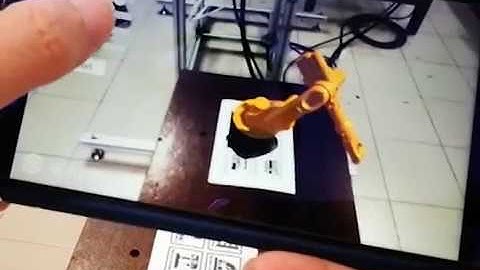 innovAR - Interactive Augmented Reality Robotic Arm