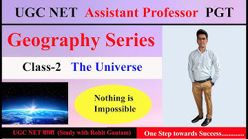The Universe II Class 2 II Astronomy Geography II Geography Playlist I UGC NET I Assistant Professor