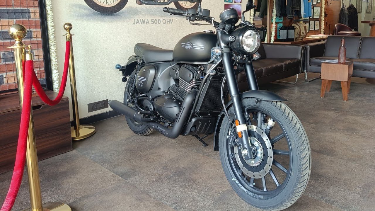 Java Legand 42 2024 Jawa Classic Legend 42 Detailed Review With Exaust Sound & New ...