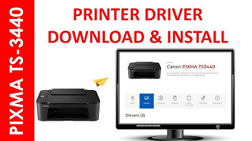 PIXMA TS 3440 MP PRINTER DRIVER DOWNLOAD AND INSTALL