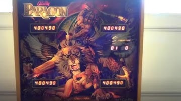 PARAGON PINBALL MACHINE - BY BALLY 1979