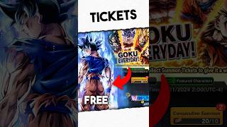 FREE LF GOKU BANNER SUMMONS!! IF YOURE EVEN LUCKY TO GET IT 💀💀 | Dragon Ball Legends #dblegends