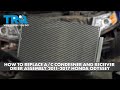 How to Replace AC Condenser and Receiver Drier Assembly 2011-2017 Honda Odyssey