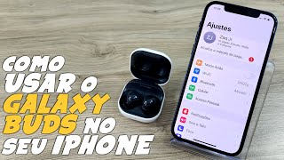 Como USAR o GALAXY BUDS no IPHONE