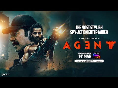 AGENT | Trailer | Akhil Akkineni | Mammootty | Surender Reddy | Streaming on 14th March