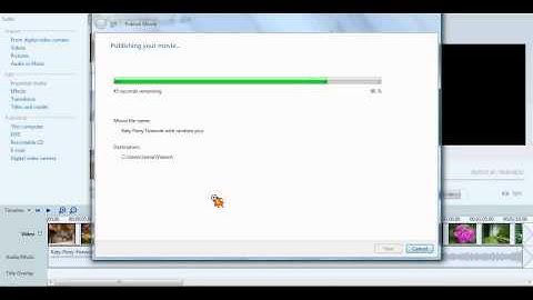 How to upload a video from windows movie maker onto youtube.avi