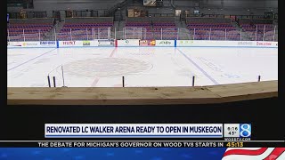 Renovated LC Walker Arena ready to open in Muskegon