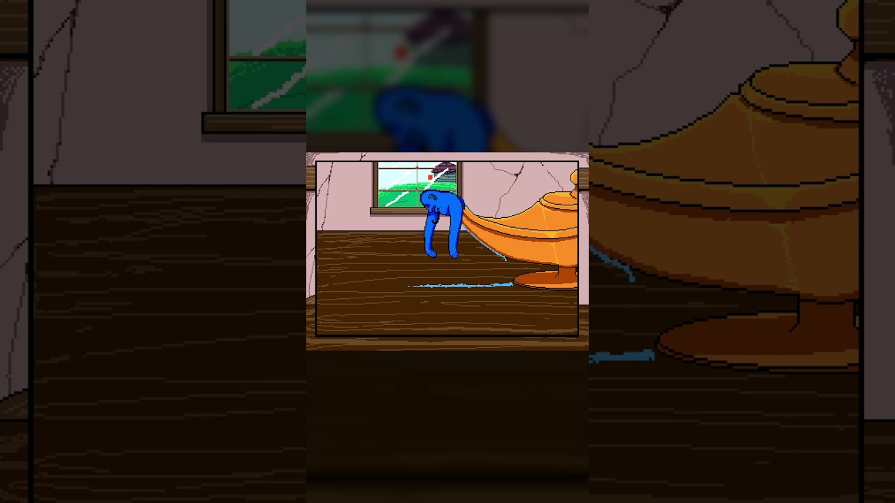 The Magic Lamp #dungeonsanddragons #dnd #animation  #pixelart #retrogaming #comedy #wigglewood