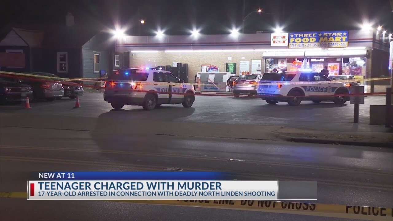 Teen arrested in fatal North Linden shooting - YouTube