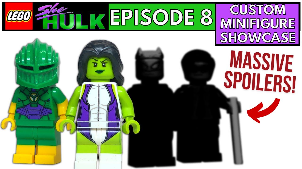 LEGO SHE-HULK Episode Minifigure Showcase - YouTube