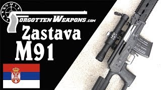 Zastava M91: Serbia Modernizes its DMR to 7.62x54R