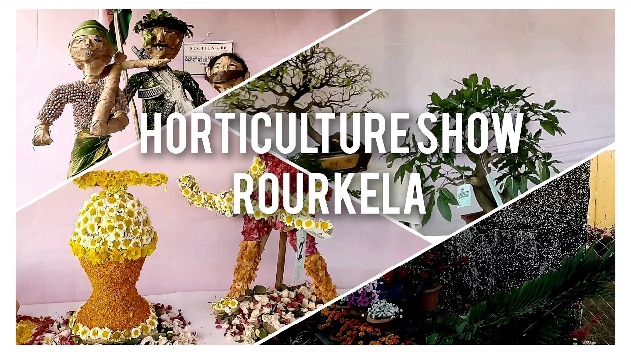 Annual Horticulture Show, Rourkela I Flower Exhibition I Yasmin Vlogs