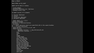 XPath Basics (English)