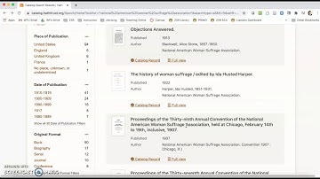 Searching for Primary Sources in HathiTrust