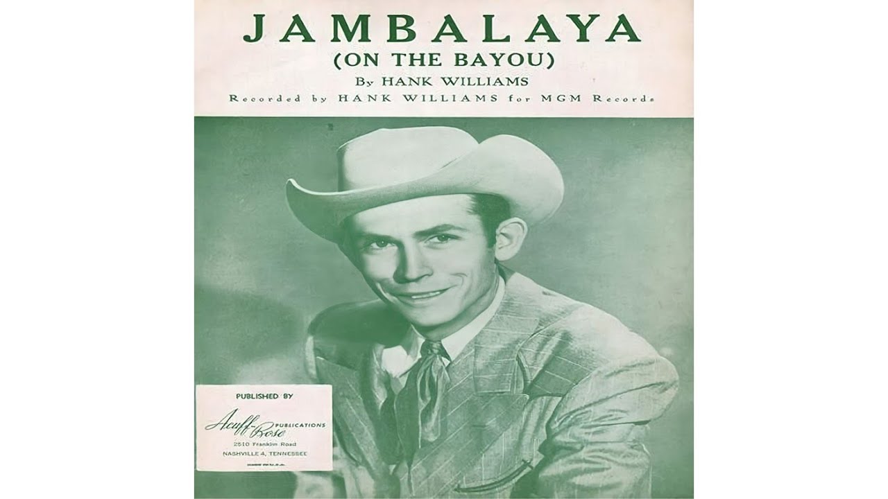 Hank Williams - Jambalaya (On The Bayou) (1952) - YouTube