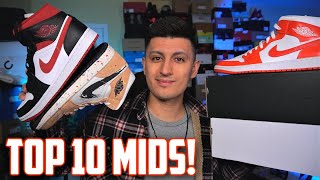 TOP 10 UNDERRATED Air Jordan 1 MIDS of 2021! THESE PRICES WILL GO UP!