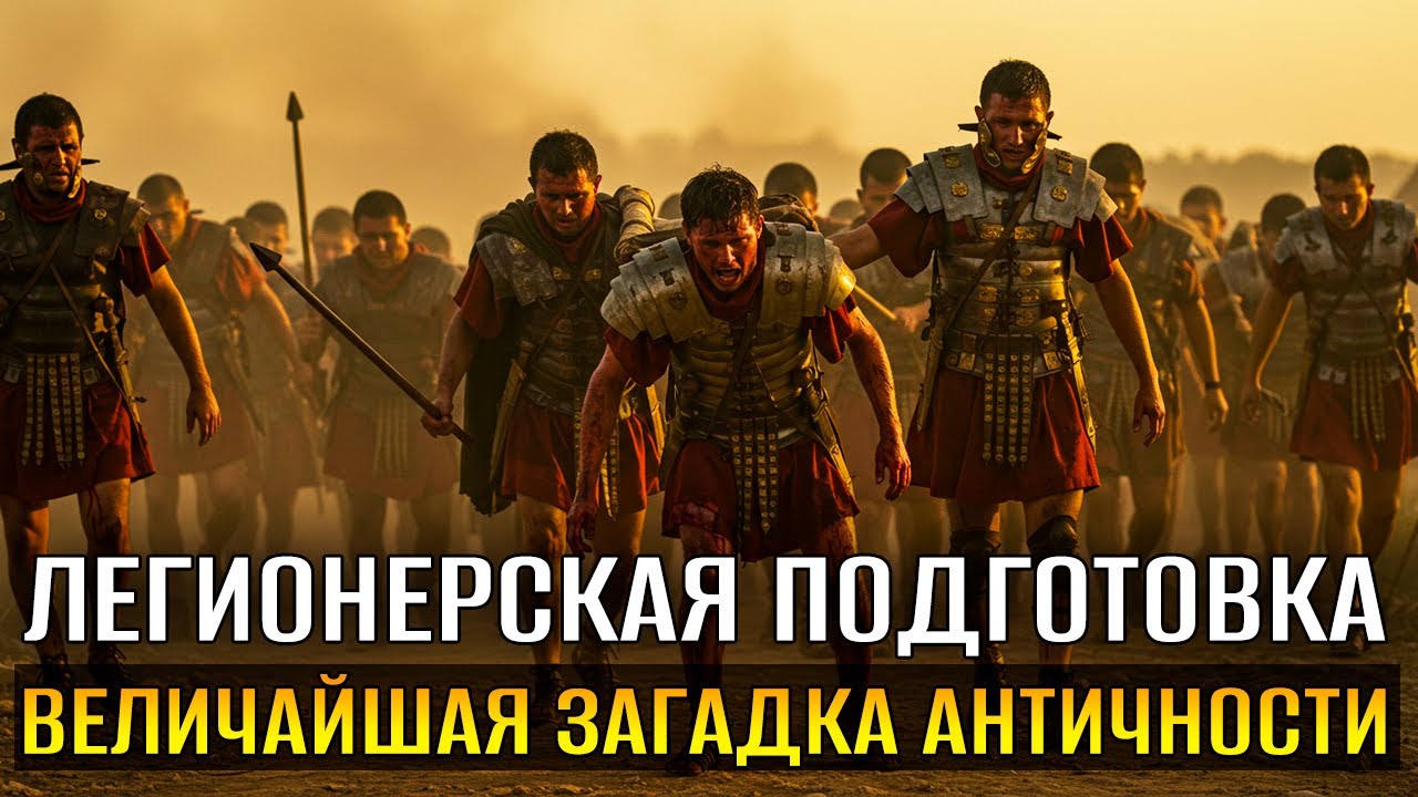 РИМСКАЯ ПОДГОТОВКА: Как Из СЛАБАКОВ Делали ВОИНОВ За 30 Дней? Секретные Методы Подготовки Легионеров