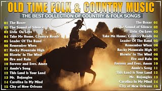Classic Folk & Country Music  The Best Collection of Country & Folk Songs  Country Folk Songs