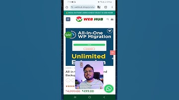 Wordpress Website Migration / Backup Restore Plugin Buy Unlimited Import Data Size #plugins #shorts