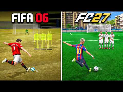 Scoring 1 Practice Arena Free Kick in Every FIFA