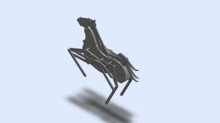 Running Horse Mechanism Motion Study SolidWorks