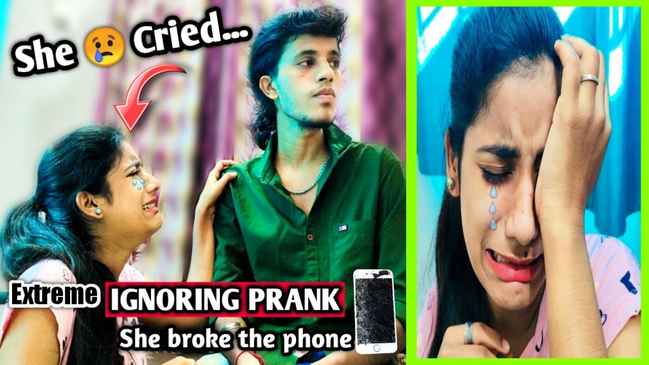 IGNORING PRANK ON SISTER... 😣SHE CRIED😢 EXTREMELY