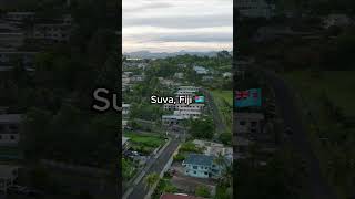 Stunning Aerial View Of Suva, Fiji 🇫🇯 Fijieco Shorts