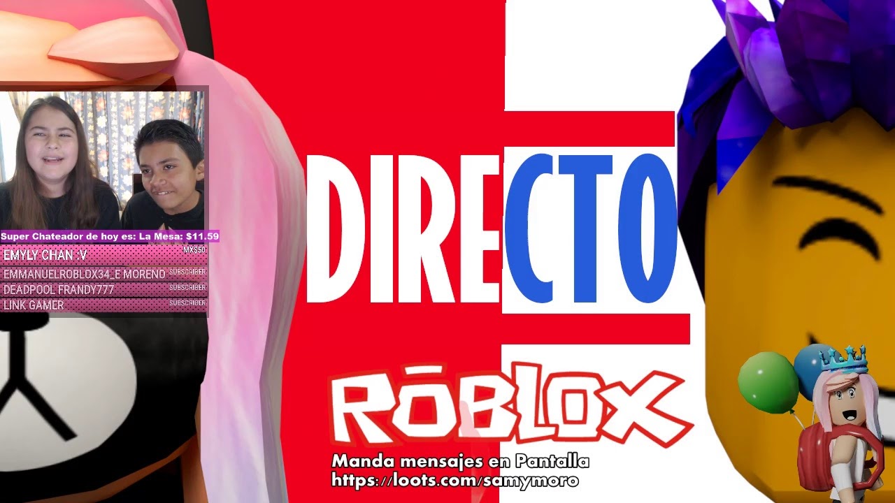 Roblox En Directo En Vivo Directo I Samymoro Youtube - roblox en directo en vivo directo i samymoro youtube