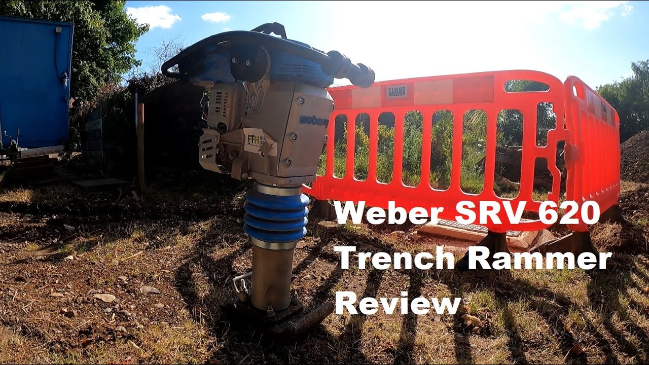 Weber SRV 620 Trench Rammer Review - YouTube