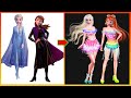 Elsa anna mixed my little pony compilation  transformation glow up disney princesses