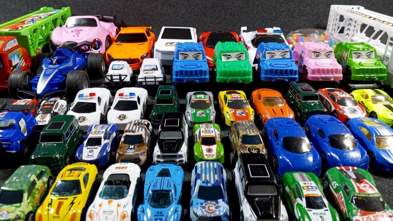 Disney Pixar Cars Unboxing Review | Lightning McQueen, Tow Mater, Chick Hicks, Sally Carrera, Cruz