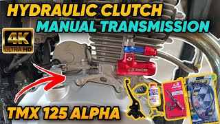 PAANO MAG INSTALL NG HYDRAULIC CLUTCH SA HONDA TMX 125 ALPHA | FULL GUIDE TUTORIAL STEP BY STEP ✅💯