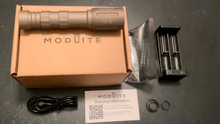 Best Weapon Mounted Flashlight For Short/Close To Mid Range Use On Ar15/9, Shotguns,PDWs. Modlite PL