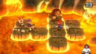Mario Party 10 - Minigames. Waluigi Vs Mario Vs Donkey Kong Vs Toad . (Japanese Version) #27