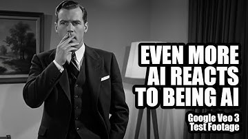 Even More AI Reacts to Being AI: Google Veo 3 Test Footage #veo3 #ai