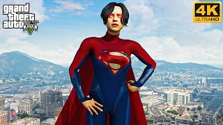 GTA 5 - Supergirl (Kara Zor-El) From The Flash Movie