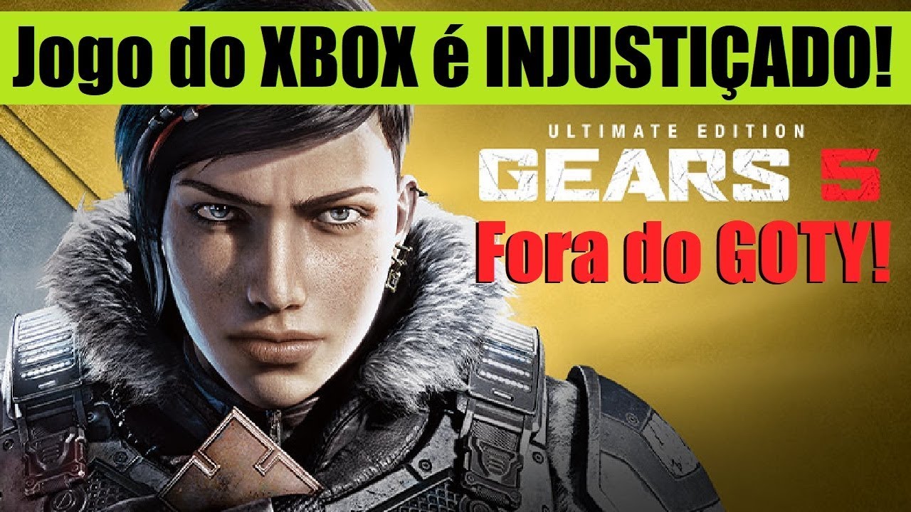 Gears 5 Fora Da Premiação GOTY 2019. É Justo? 