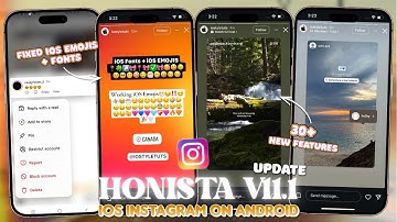 HONISTA V11.1 Update | Fixed iOS Fonts & Emojis, iOS Location Sticker + more Reels & Story Settings