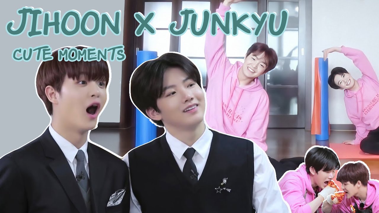 JIHOON X JUNKYU (TREASURE) CUTE MOMENTS | ความน่ารักของ จีฮุน X จุนกยู เพื่อนรัก หมากับแมว
