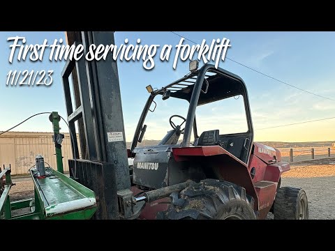 First time servicing a forklift | 11/21/23