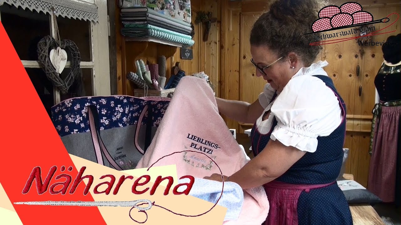 Näh dir einfach dein eigenes Badetuch! - YouTube